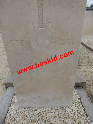 PAWLIK Stefan
Militaire au camp de la Braconne
Né 26-08-1921 (PL)
Décès 17-07-1963 Mornac (16)
41 ans - célibataire
Copyright Frania 
Copyright photo Anusia
