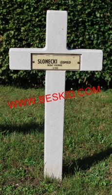 SLONECKI Leopold
Décès 06.1940 Embermenil (54)
Inhumation 17.06.1964 - Tombe 85
Armée Polonaise
copyright Frania 
