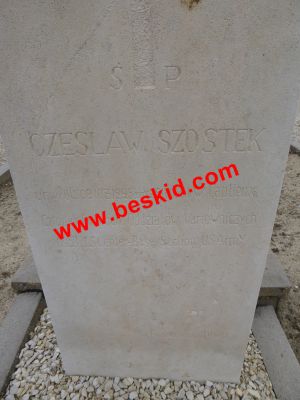 SZOSTEK Czeslaw
Né 13-03-1925
Décès 28-10-1951
26 ans
Copyright Frania 
Copyright photo Anusia
