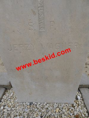 WAGNER Jerzy
Militaire Camp La Braconne
Né 20-02-1926 Jazank (PL)
Décès 22-03-1959 Angoulême (16) (Avisé le consulat Polonais)
Résident à Mornac camp de la Braconne
33 ans - célibataire
Copyright Frania 
Copyright photo Anusia
